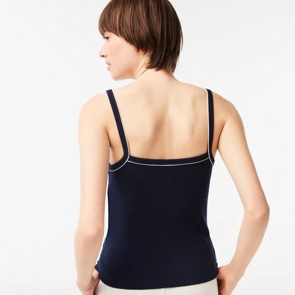 Sporty&Rich x Lacoste tank top - Picture 2 of 7